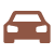 Vehicle alert symbol on display