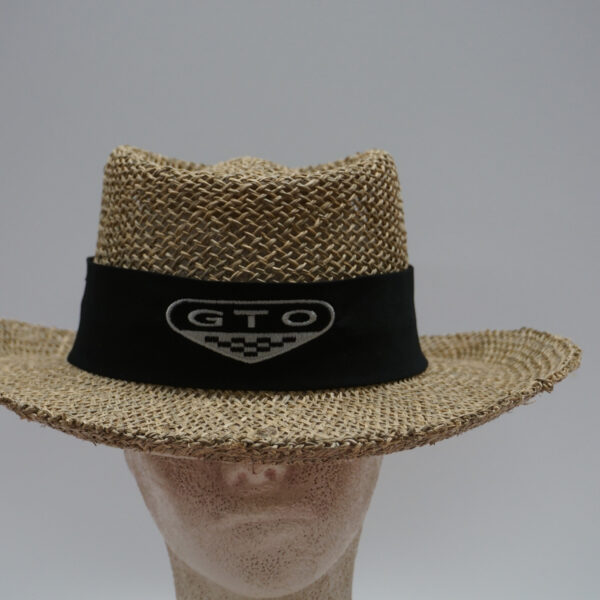 Fashionable GTO branded straw hat