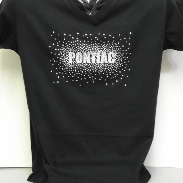 Black T-shirt with Pontiac design