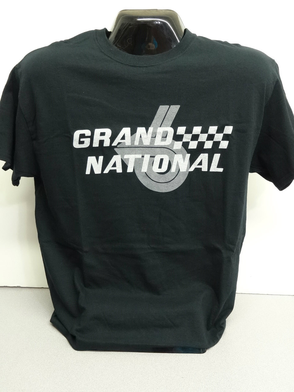 Buick Grand National Silkscreen Black Tee Shirt Licensed by GM