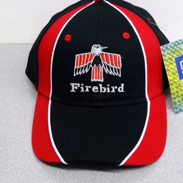 Red and black Firebird hat