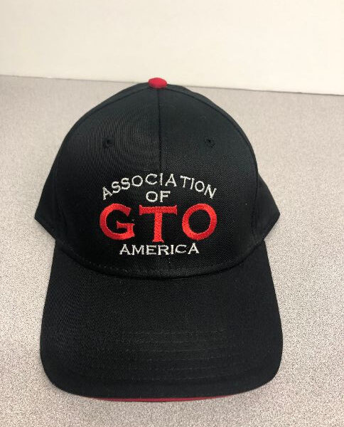 Baseball cap featuring GTO America logo