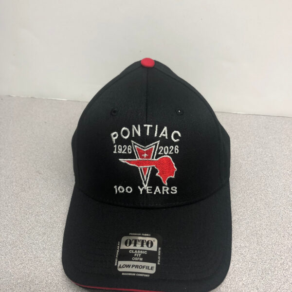 Pontiac 100 years embroidered cap