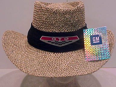 Straw hat with GTO emblem