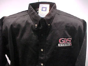 Black shirt with GS logo