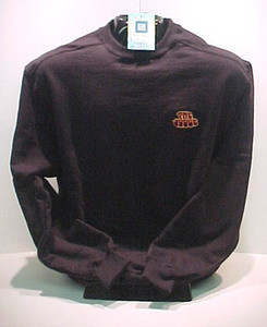 Black sweatshirt with logo